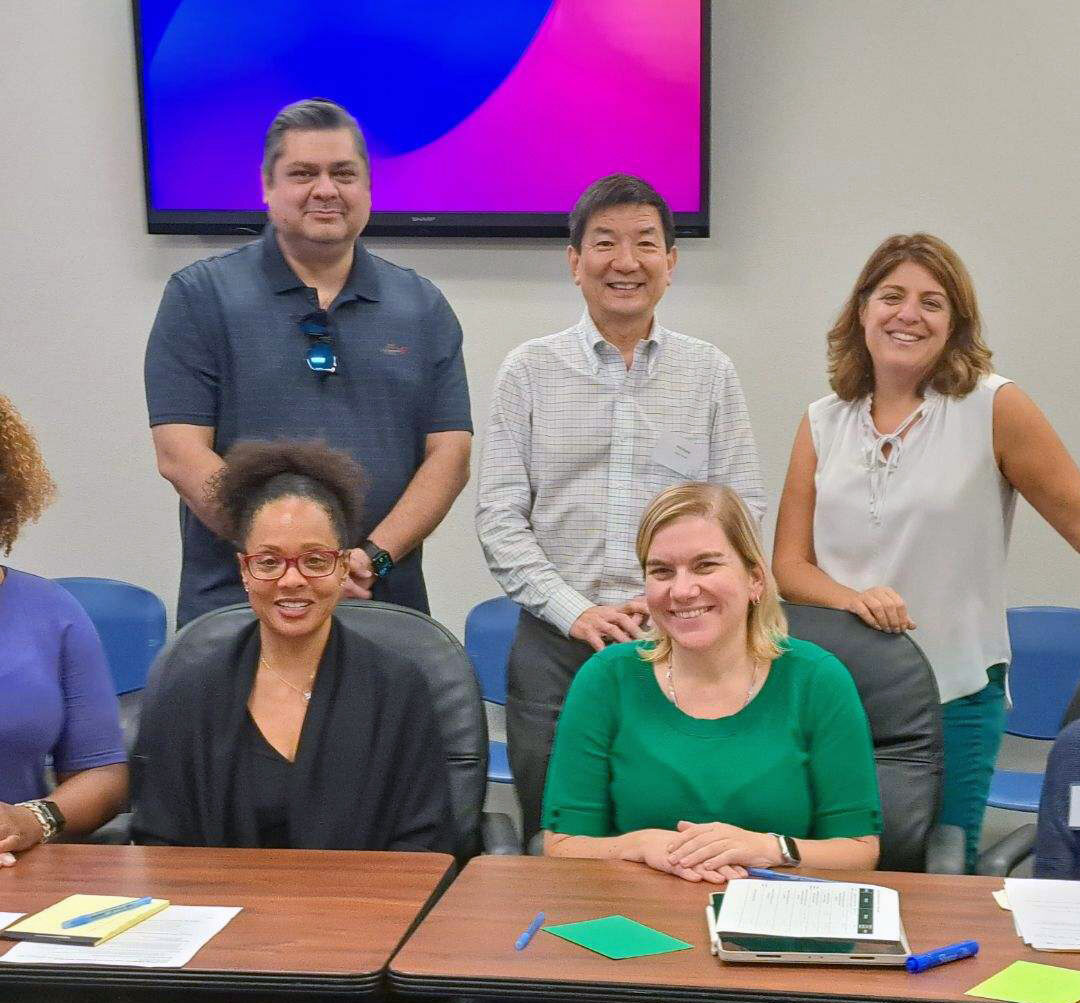 7 BCHC board members at a board retreat in September 2023