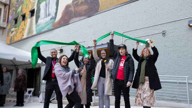 Celebrating the opening of a new behavioral health resource center in Portland, OR, 2022