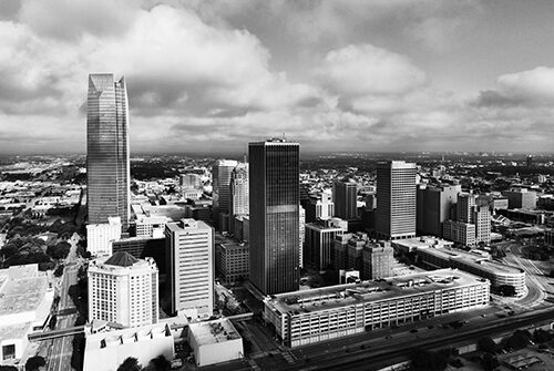 Downtown Oklahoma City. Photo by Justin Prine on Unsplash.