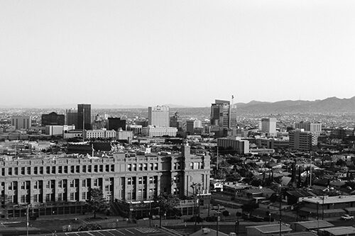 Aerial view of El Paso, Texas. Photo by Chris Carzoli on Unsplash.